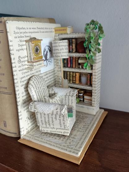 Miniatura w biblioteczce