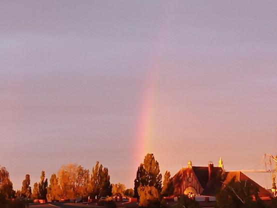 Ein bisschen Regenbogen.