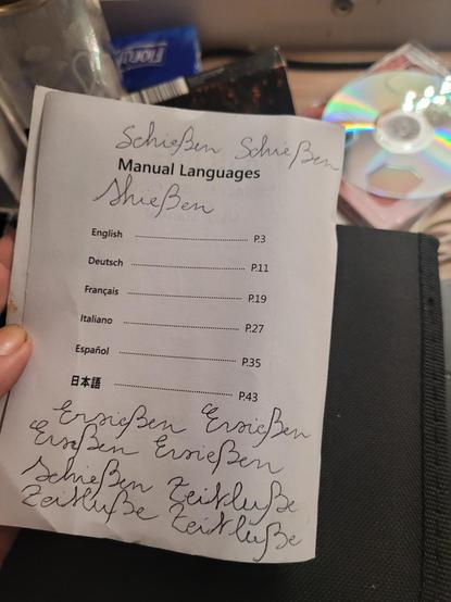Tries better to write ß