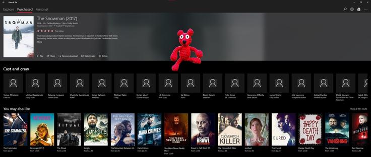 A screengrab of a #Selection of #DifferentMovies based on a #ParticularLiking for #MichaelFassbender...