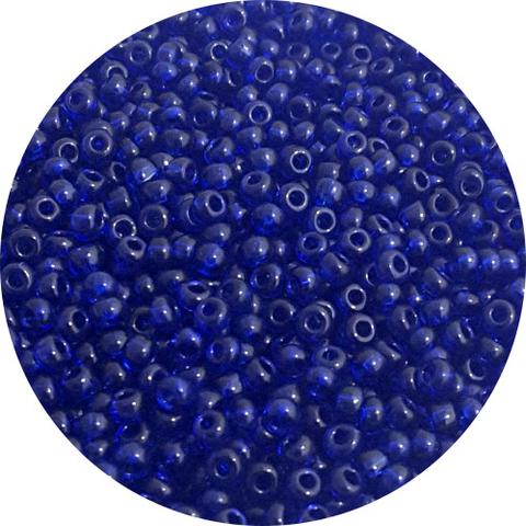 Limited Edition Size 8° Transparent Deep Cobalt Blue Rocaille Beads from beadmonster.co.uk

stocks of this bead are low and once they're gone, they're gone
