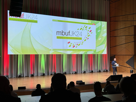 Bühne mit der Piemont Slide im Darmstadtium