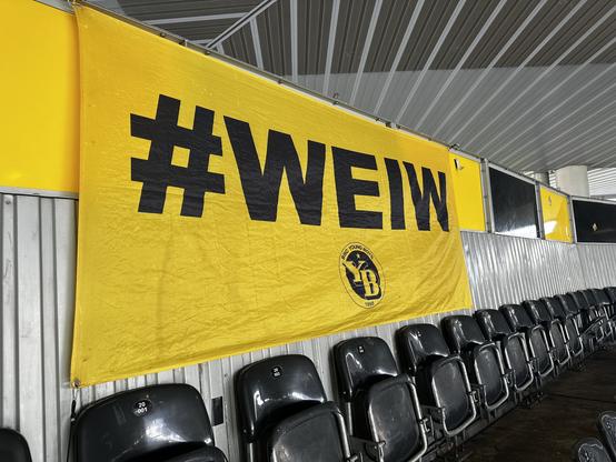 WEIW-Flagge im Wankdorf