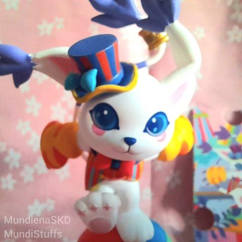 Close up of Circus Gatomon