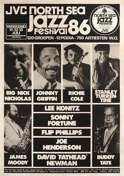 1986 - Saxophone players / Saxophonistes - North Sea Jazz Festival - Den Haag / La Haye