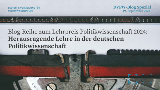Zur Einstimmung auf den #dvpw2024 Kongress geht heute die Reihe „Herausragende Lehre“ zum #Lehrpreis #Politikwissenschaft gemeinsam mit der @Schaderstiftung mit den 11 Beiträgen im #DVPWblog online!
👉www.dvpw.de/blog/einleitung-zur-blog-reihe-herausragende-lehre-in-der-deutschen-politikwissenschaft-2024
AK #Hochschullehre #PoWiLehre #Didaktik #PoWi @dvpw@a.gup.pe