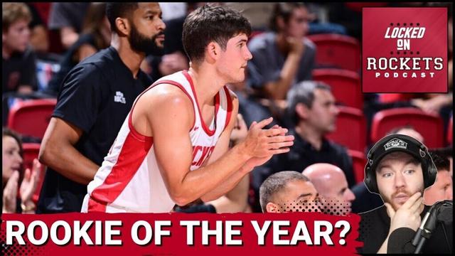Reed Sheppard ROTY? Houston Rockets Rookie Expectations, Predictions, Competition & More