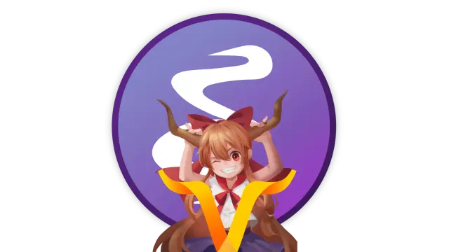 Transparent Emacs/Suika/Guix wallpaper