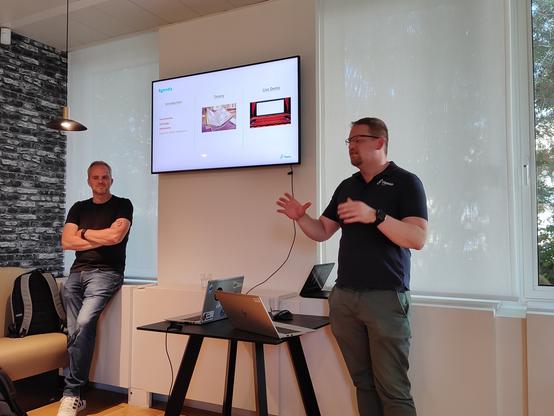 Presentation on Unleashing Hierarchical Data in Fiori with Yor Rombaut & Stijn Puttemans