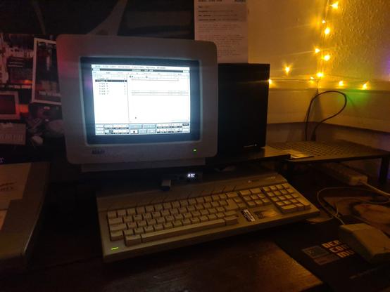 Cubase 2 on an Atari ST