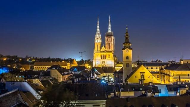 Picture of the skyline of Zagreb