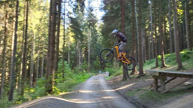Přescesťák na Spricy Freeride