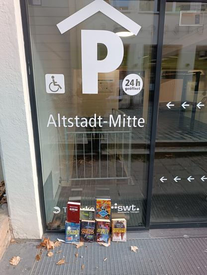 Parkhaus Altstadt-Mitte
im schönen Tübingen 

#ObscureReference
#ContextCollapse