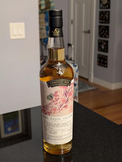 Compass Box "Share, Enjoy, Celebrate!"