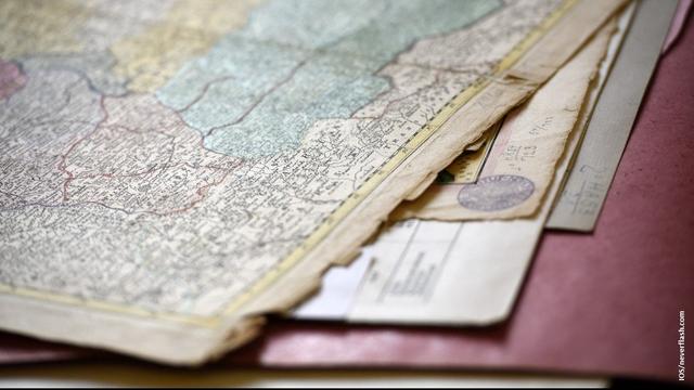 A pack of old maps