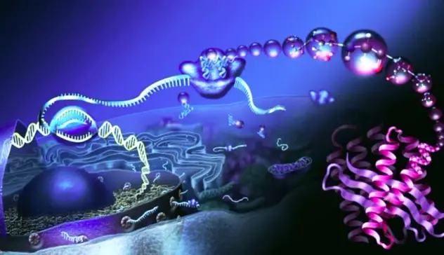 Immagine di fantasia di panspermia