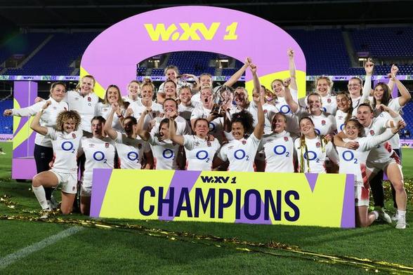 Picture of England, the latest champion of WXV 1