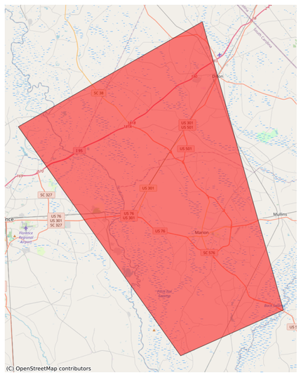 Tornado Warning -  - NWS Wilmington NC