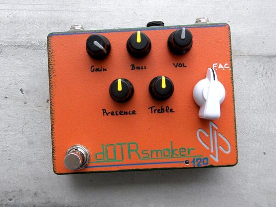 FET preamp pedal based on the Orange OTR-120 amplifier