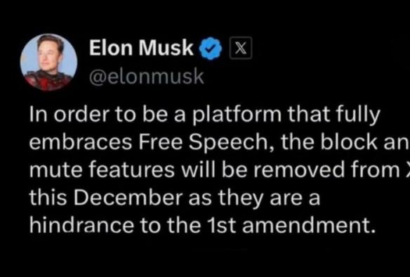 Musk's statement