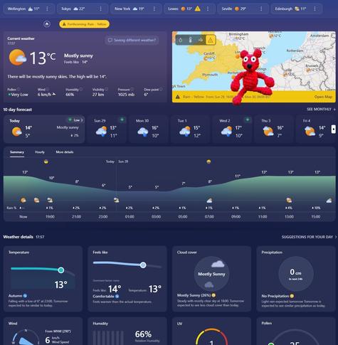 #SomeWeather