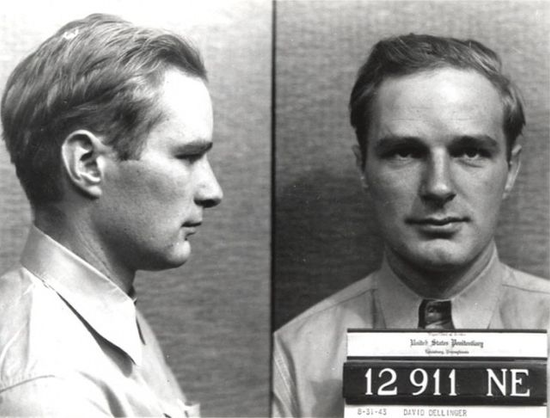 Conscientious Objector Dave Dellinger Mug Shot