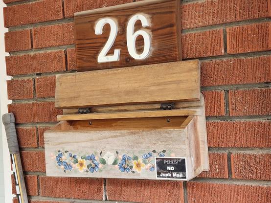 A mailbox seen while canvassing in Toronto.
