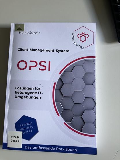 Das Buch "Client-Management System OPSI" von Heike Jurzik als Dienstexemplar