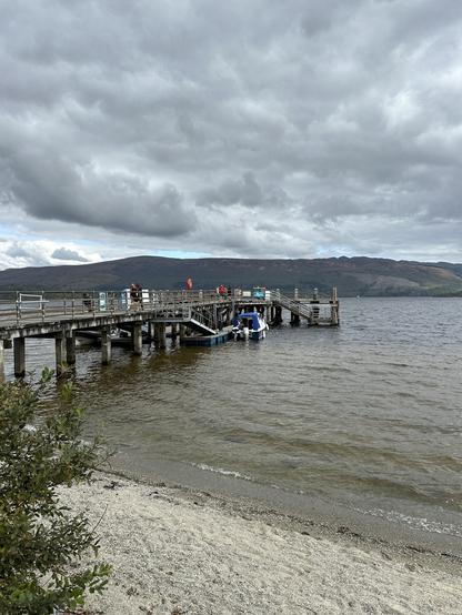 Pier in Luss