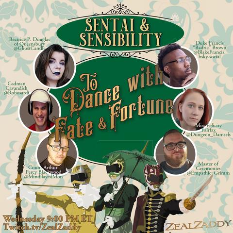 9 PM ET Tonight: “Sentai & Sensibility” by @9thLevelGames – Bridgerton Power Rangers vs. Kaiju! Twitch.tv/zealzaddy