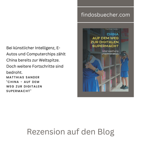 Matthias Sander Buchcover China Auf dem Weg zur digitalen Supermacht Mitteldeutscher Verlag