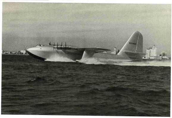 Back in the lat 1940s and trying to take off on the water.