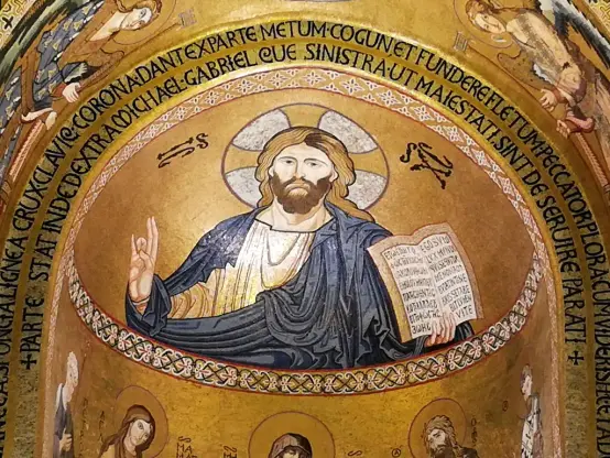 Il Cristro Pantocrate della cappella Palatina di Palermo