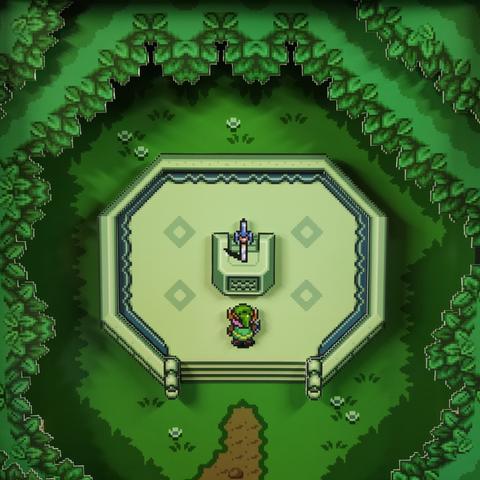 Legend of Zelda: A Link to the Past Diorama