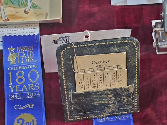 Old calendar
