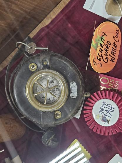 Dexter Alert watchman's clock.