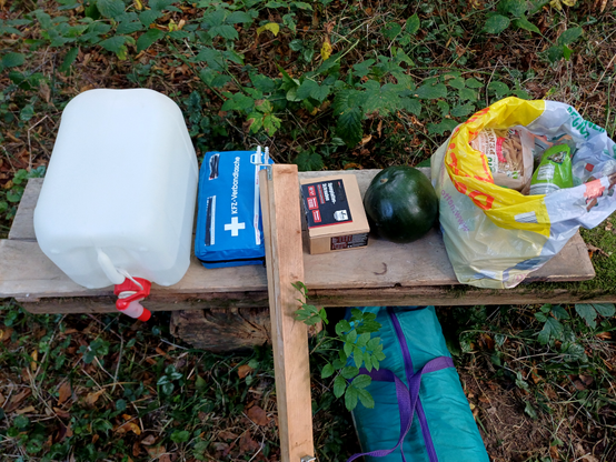 Materialspende für die Waldbesetzung im Manheimer Erbwald (Hambacher Forst)