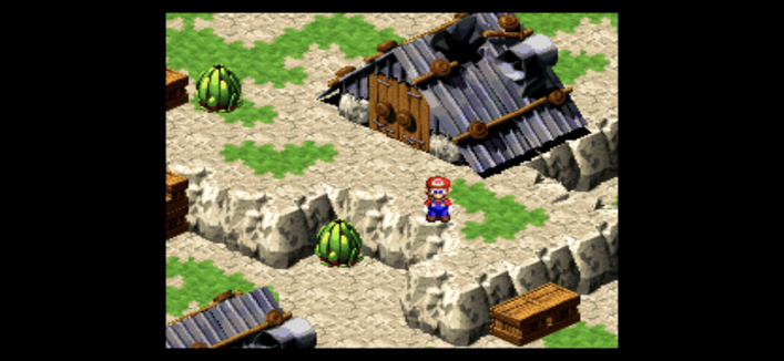 Capture d'écran de MarioRPG sur SNES