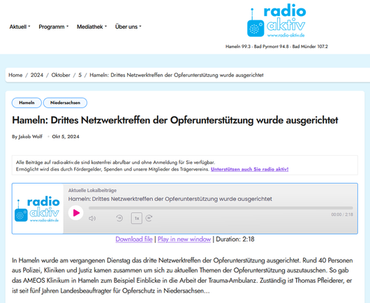 Radiomeldung