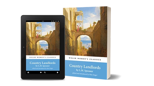 The covers for the Country Landlords volume both in physical and e-reader format.