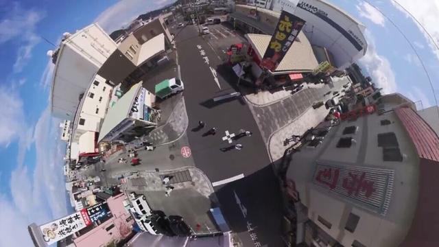 #沼津港 の二番線道路はこんな感じ