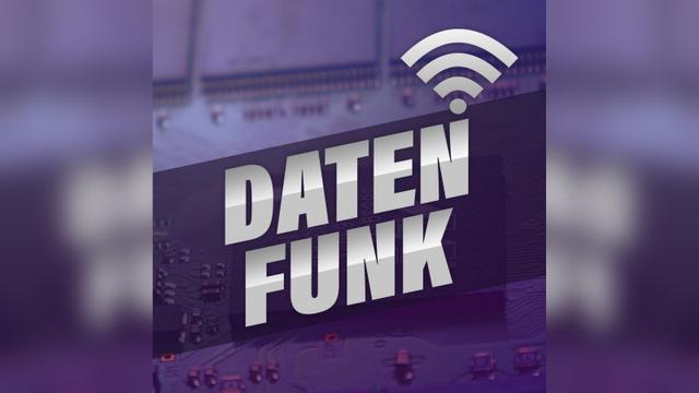 Logo des Podcasts "DATENFUNK" des Landesbeauftragten für den Datenschutz und die Informationsfreiheit Rheinland-Pfalz.