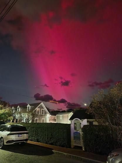 Red aurora.