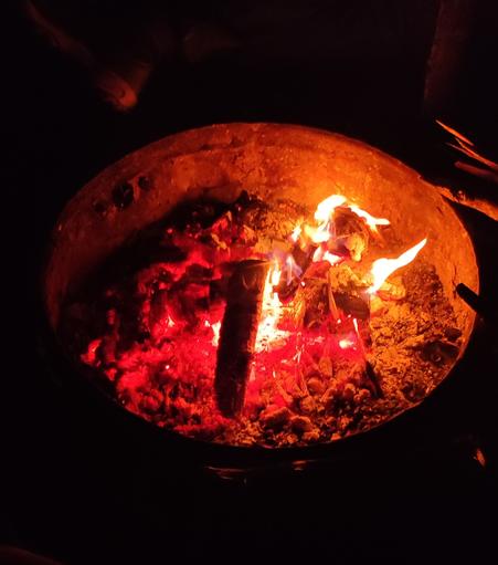 Lagerfeuer.