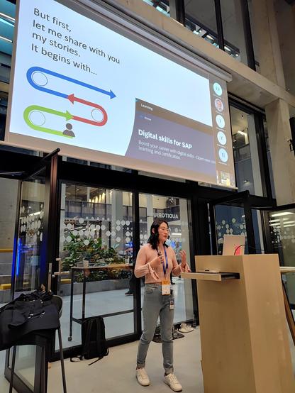 LEARN with SAP - How I benefit from Digital Skills Initiative and PartnerEd by Lin Fan