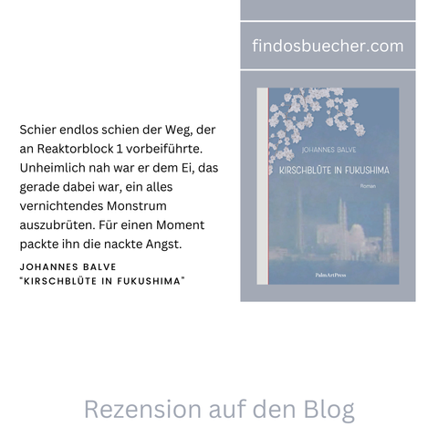 Johannes Balve Kirschblüte in Fukushima Buchcover PalmArtPress