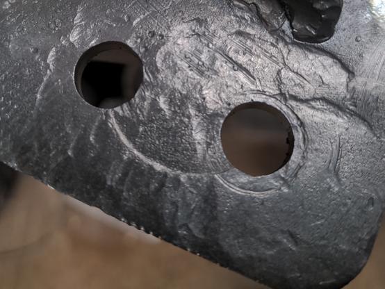 As the previous picture, but the "eyes" are much closer to the "mouth".