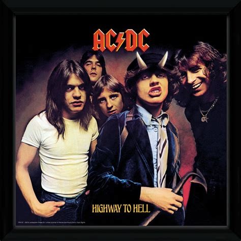 Album cover for AC/DC's "Highway to Hell".