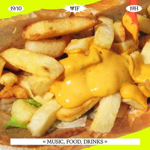 French fries and sauce