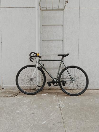 初めての固定自転車